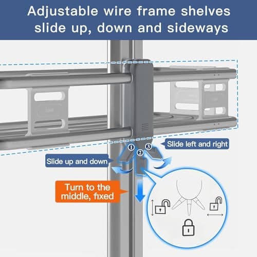 3 Tier Aluminum Shower Caddy Organizer with Soap and Razor Holder, Silver