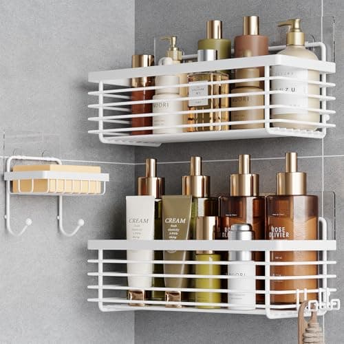ODesign 3 Pack Rustproof SUS304 Stainless Steel Shower Caddy